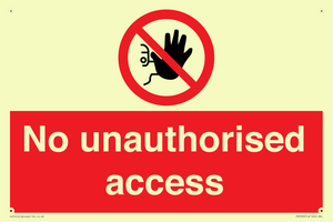 No unauthorised access